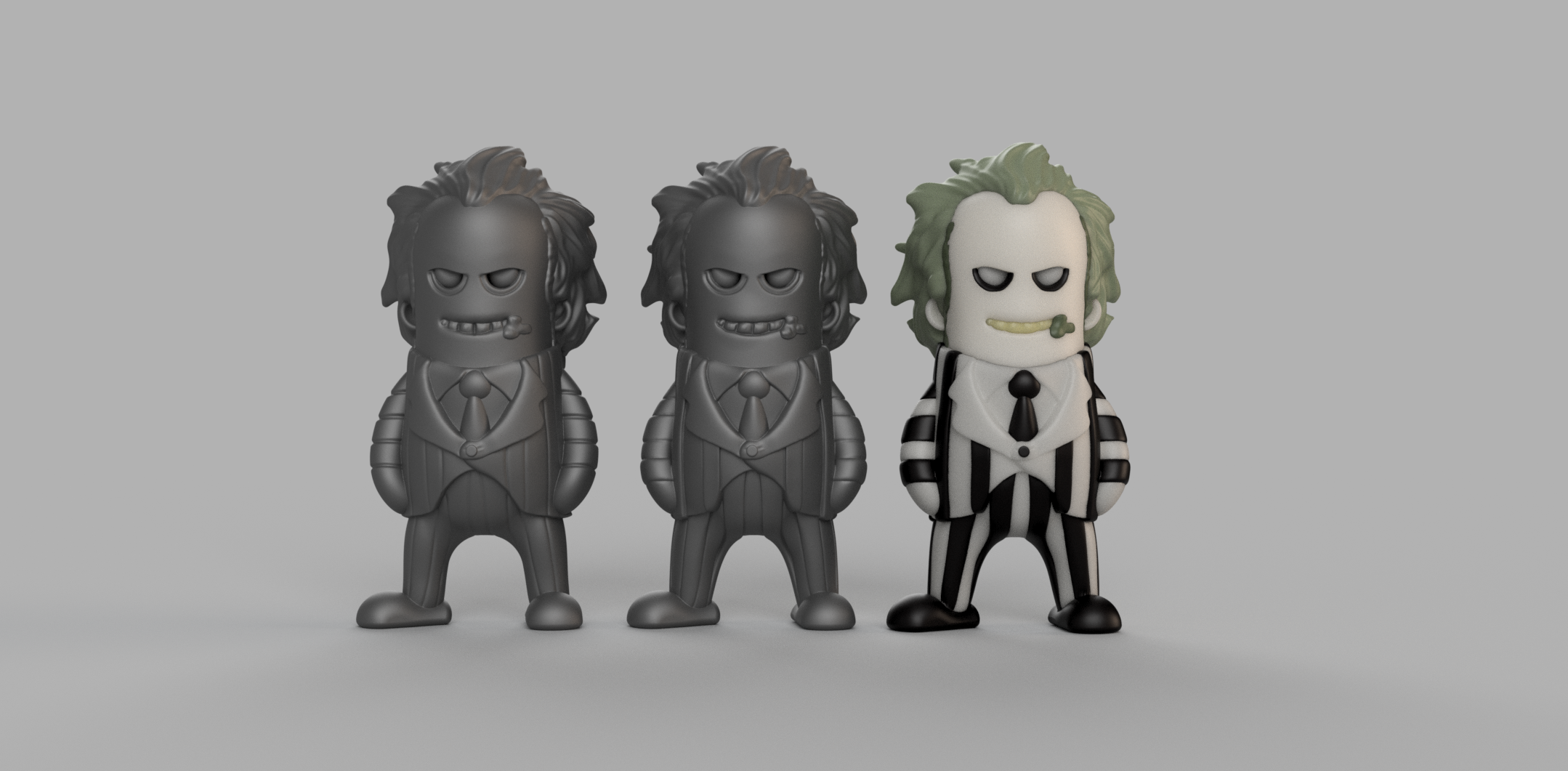 Miniatura 2 do modelo 3D Mini Beetlejuice