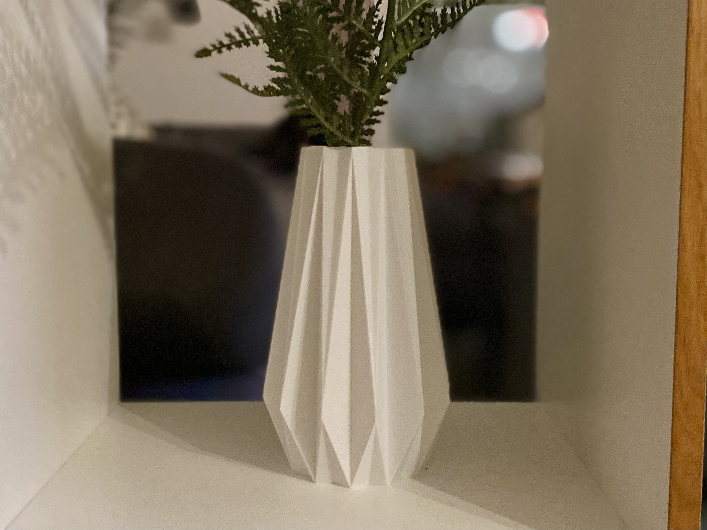 Tradicional crystal vase - vase mode print