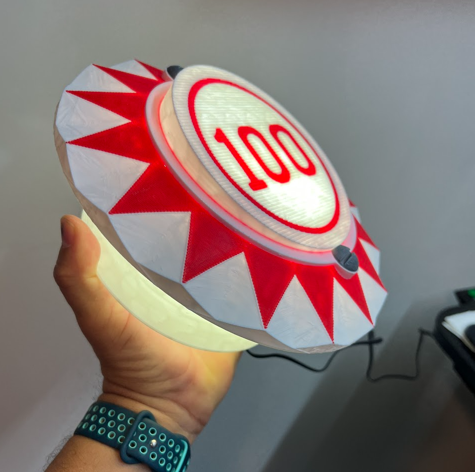 Pinball EM Pop Bumper Light by Manbearpig Download free STL model