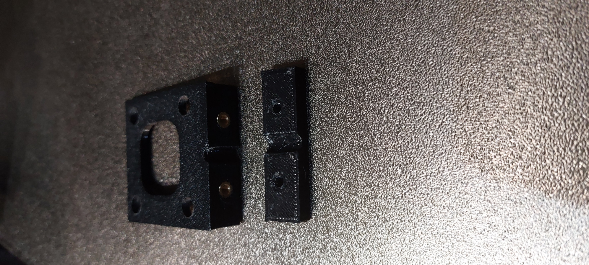 Eddy sensor cable support on a Sidewinder X2