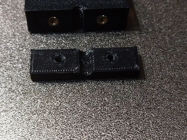 Eddy sensor cable support on a Sidewinder X2