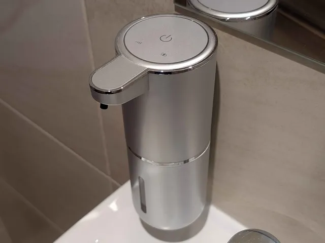 Soap dispenser wall mount