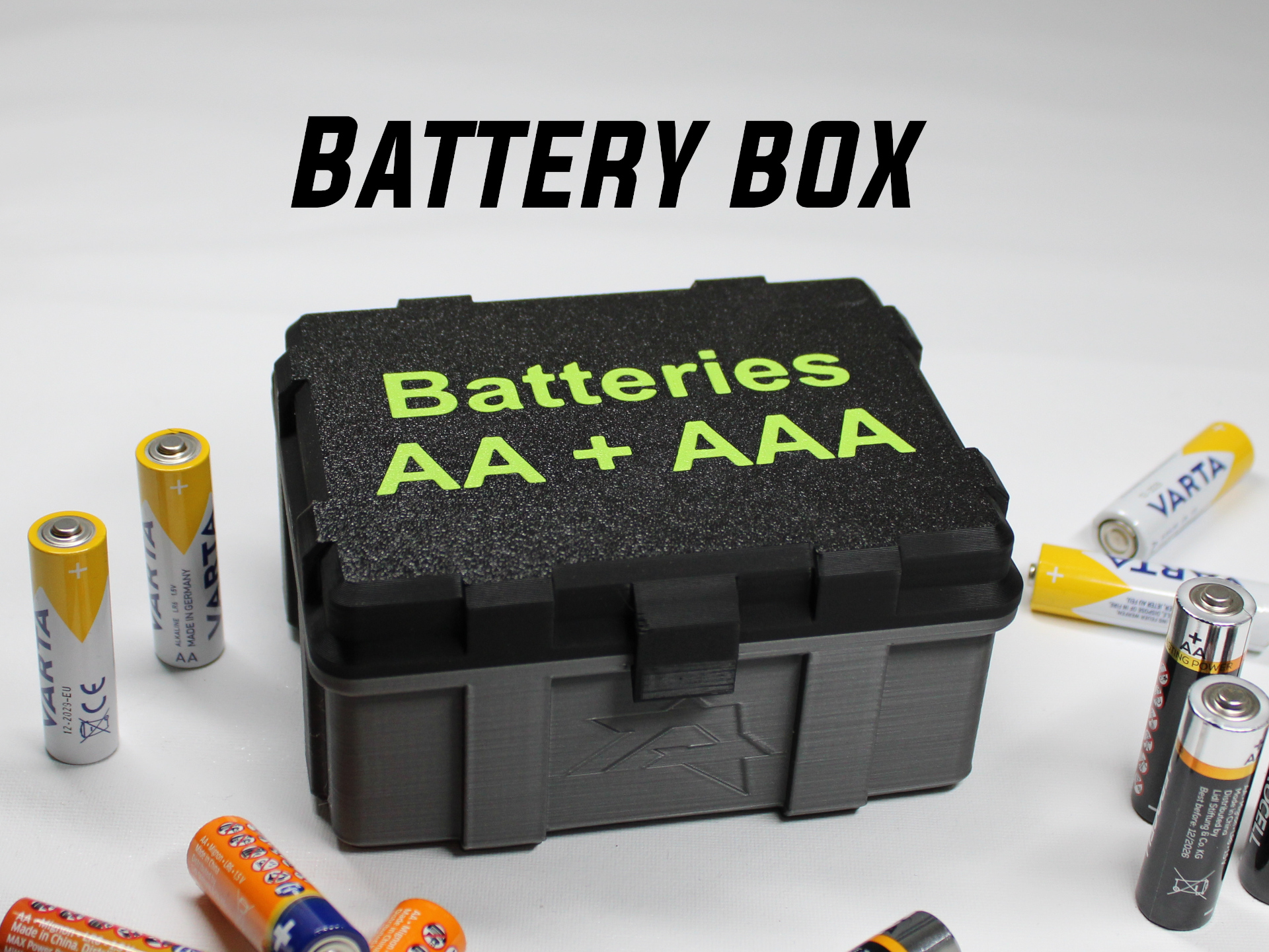 Battery box AA/AAA