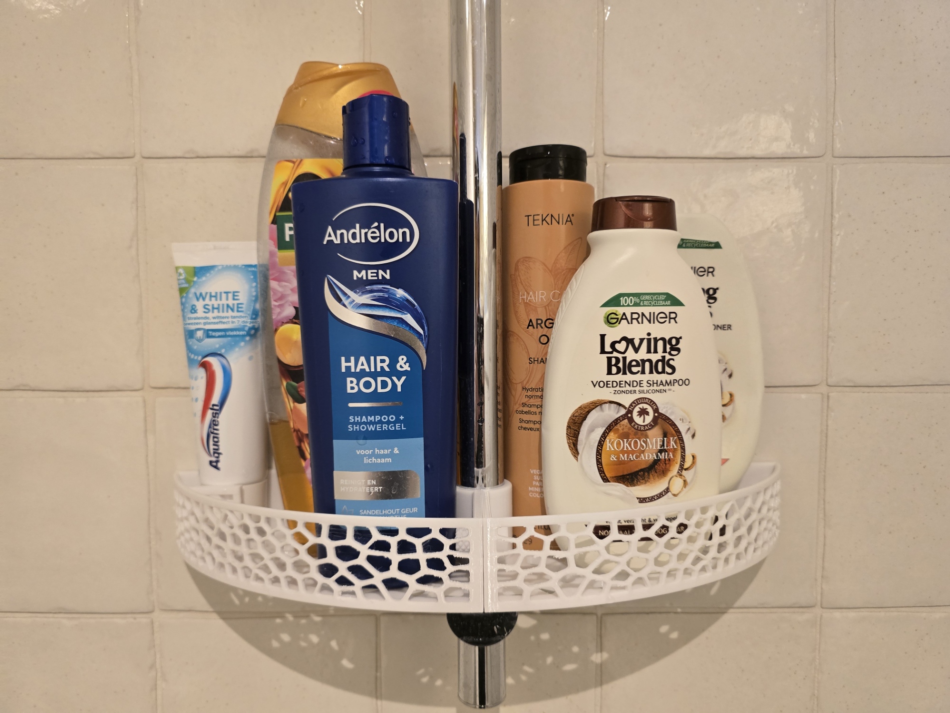 Voronoi Shower Shelve XXL 25mm