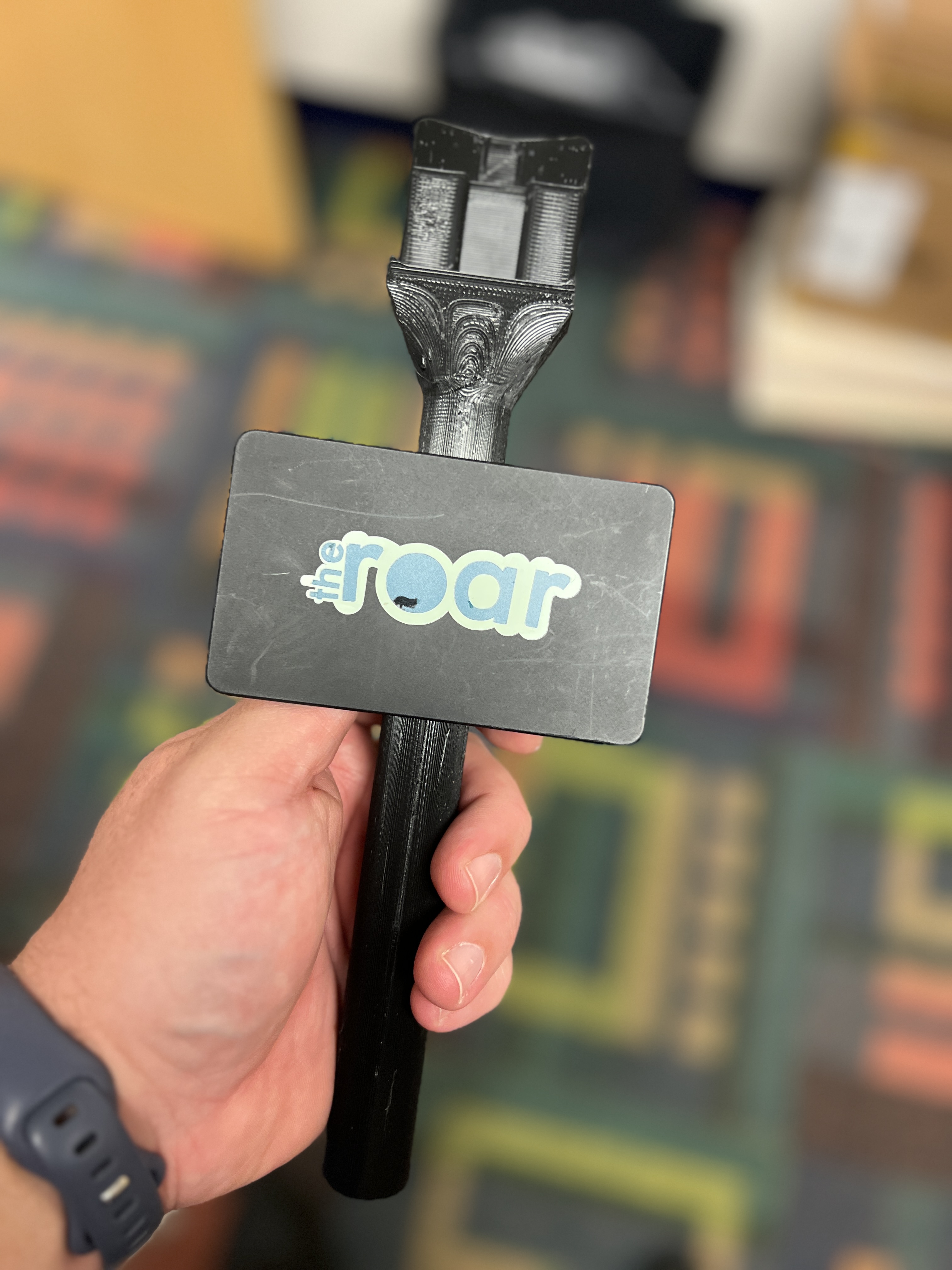 Skinny Rode Microphone holder by Bill Richards Download free STL