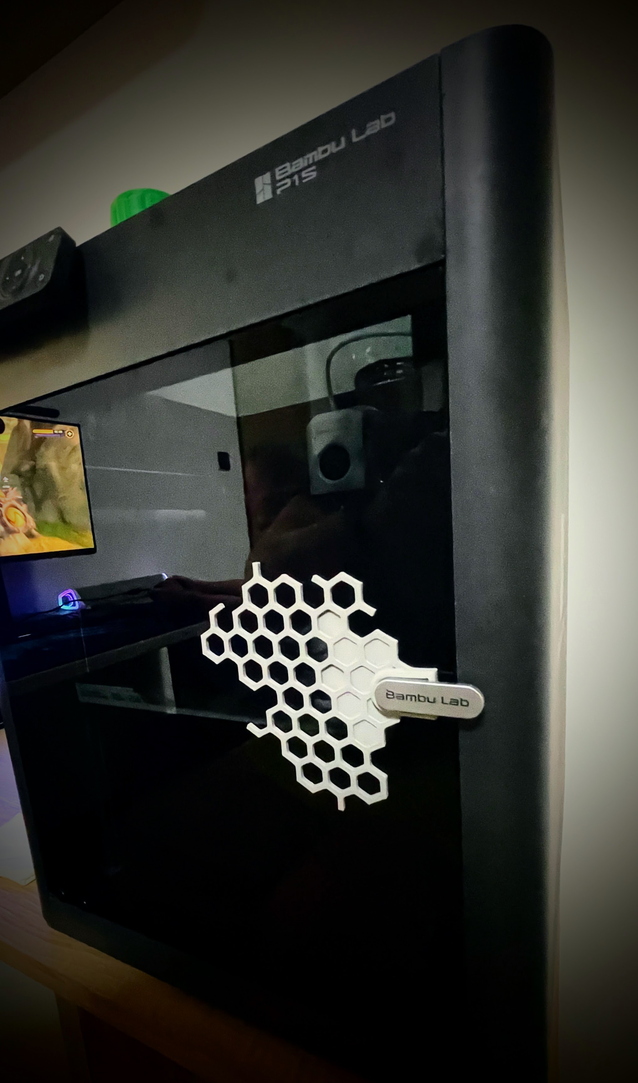 Honeycomb decorations for BambuLab