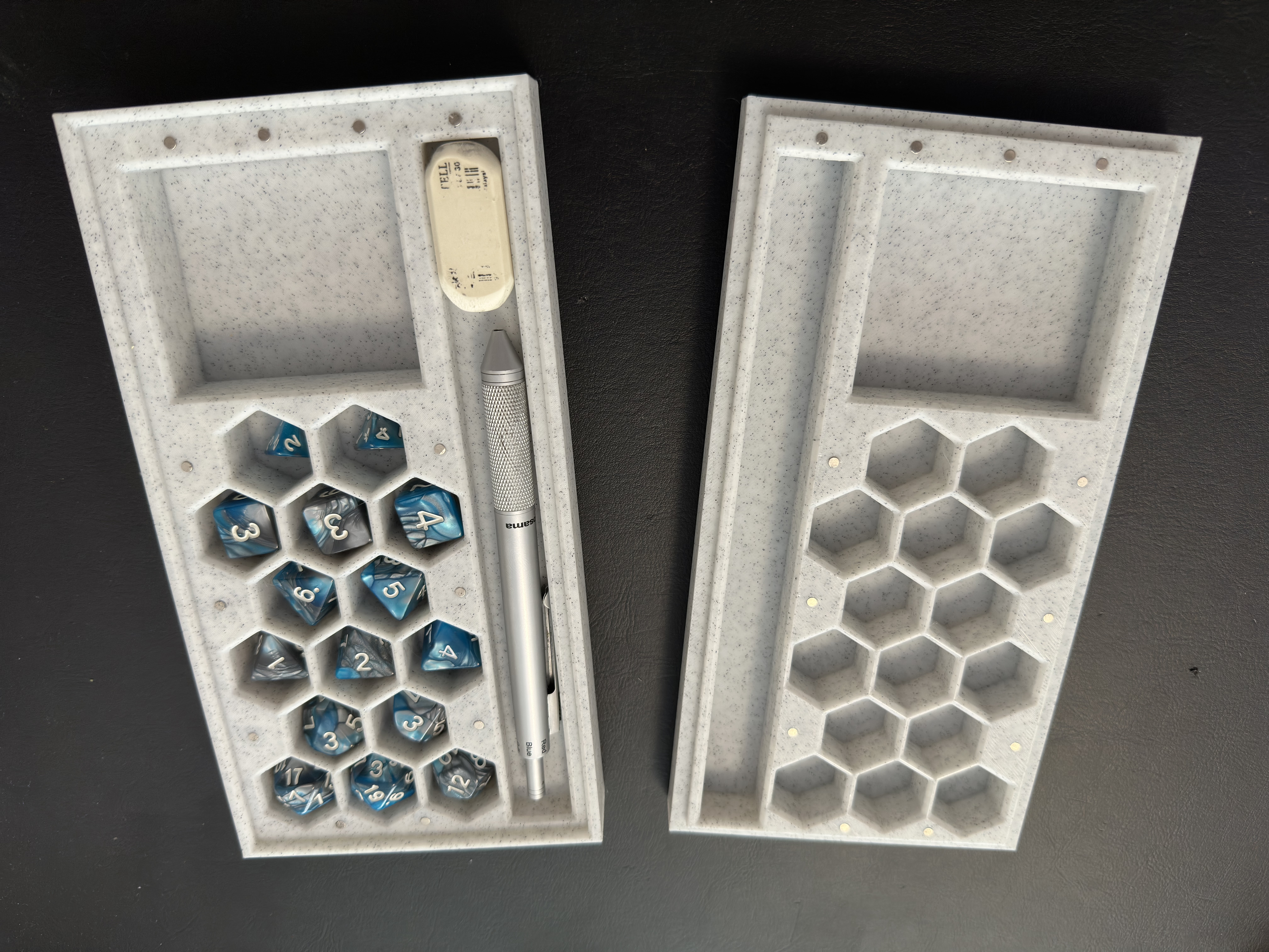 Dice, mini and pencil carrier