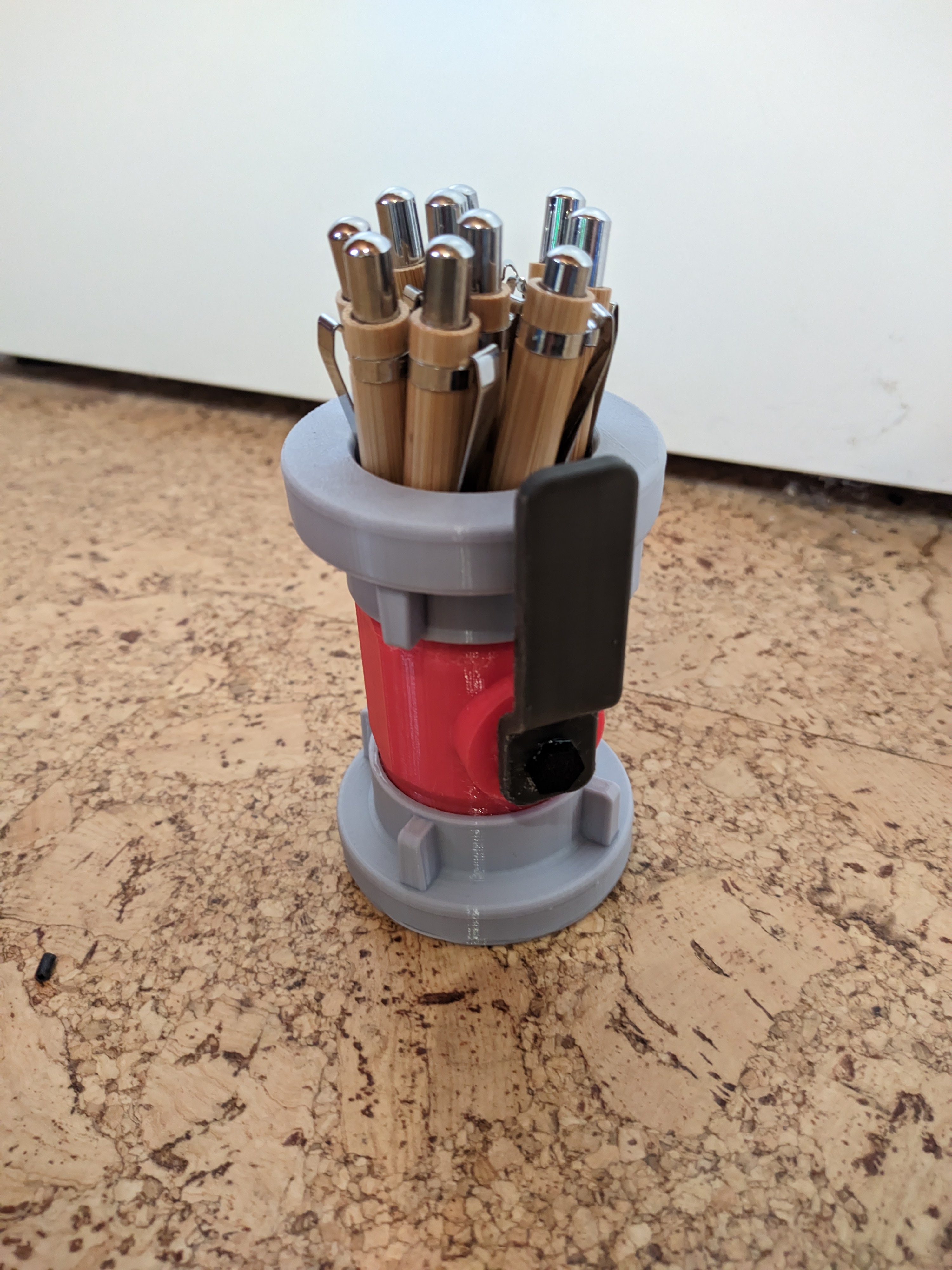 Storz shut-off-valve pen holder | Feuerwehr Absperrorgan Stiftebox