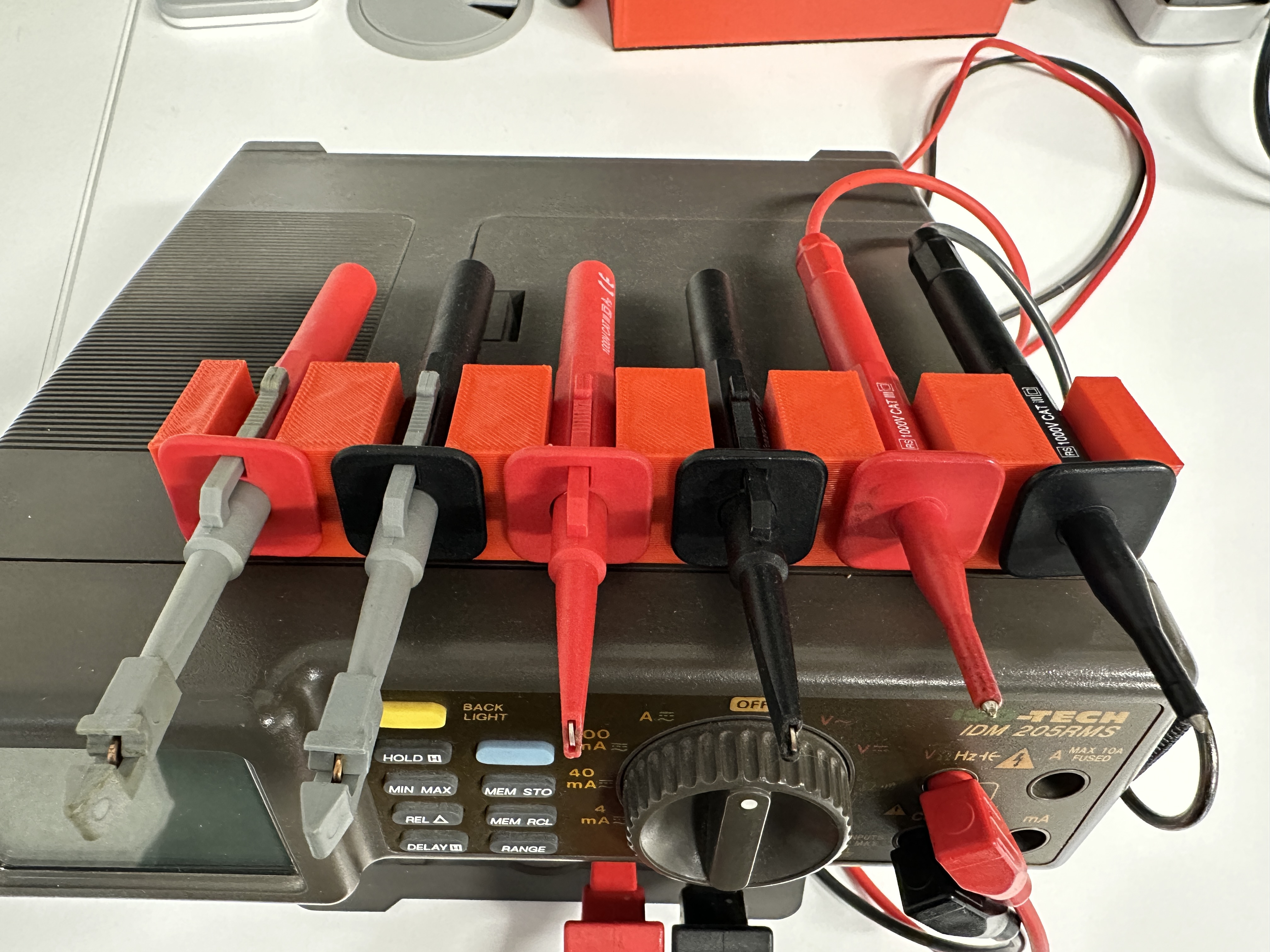 Test Probes Holder by Ememell Download free STL model