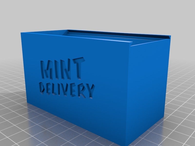 Mint Delivery custom container