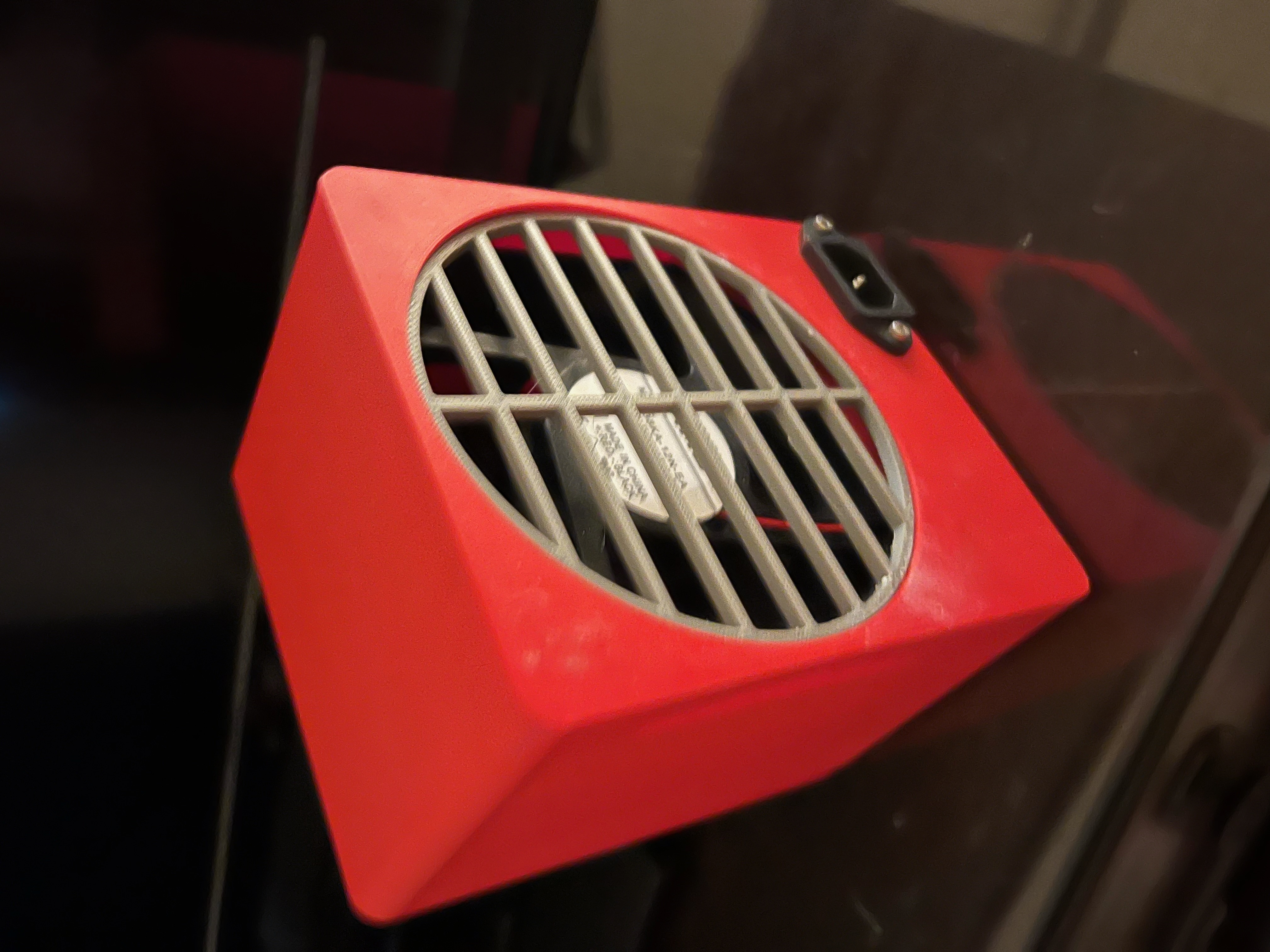 Fume Extractor AC/DC 120mm power supply and switch mod