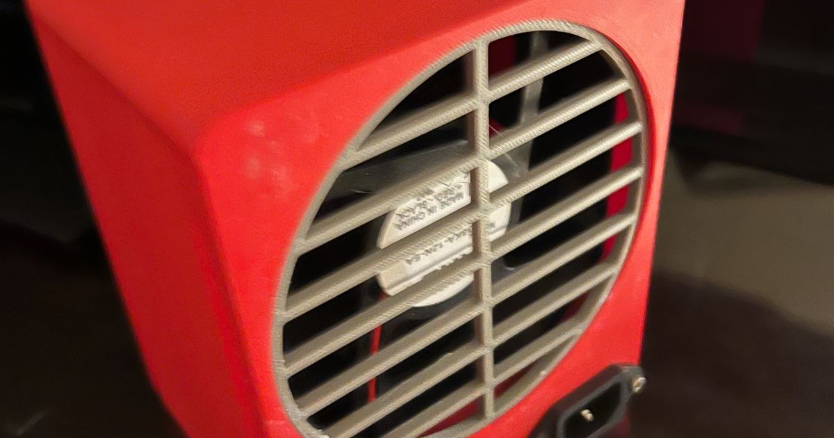 Fume Extractor AC/DC 120mm power supply and switch mod by WarDad18