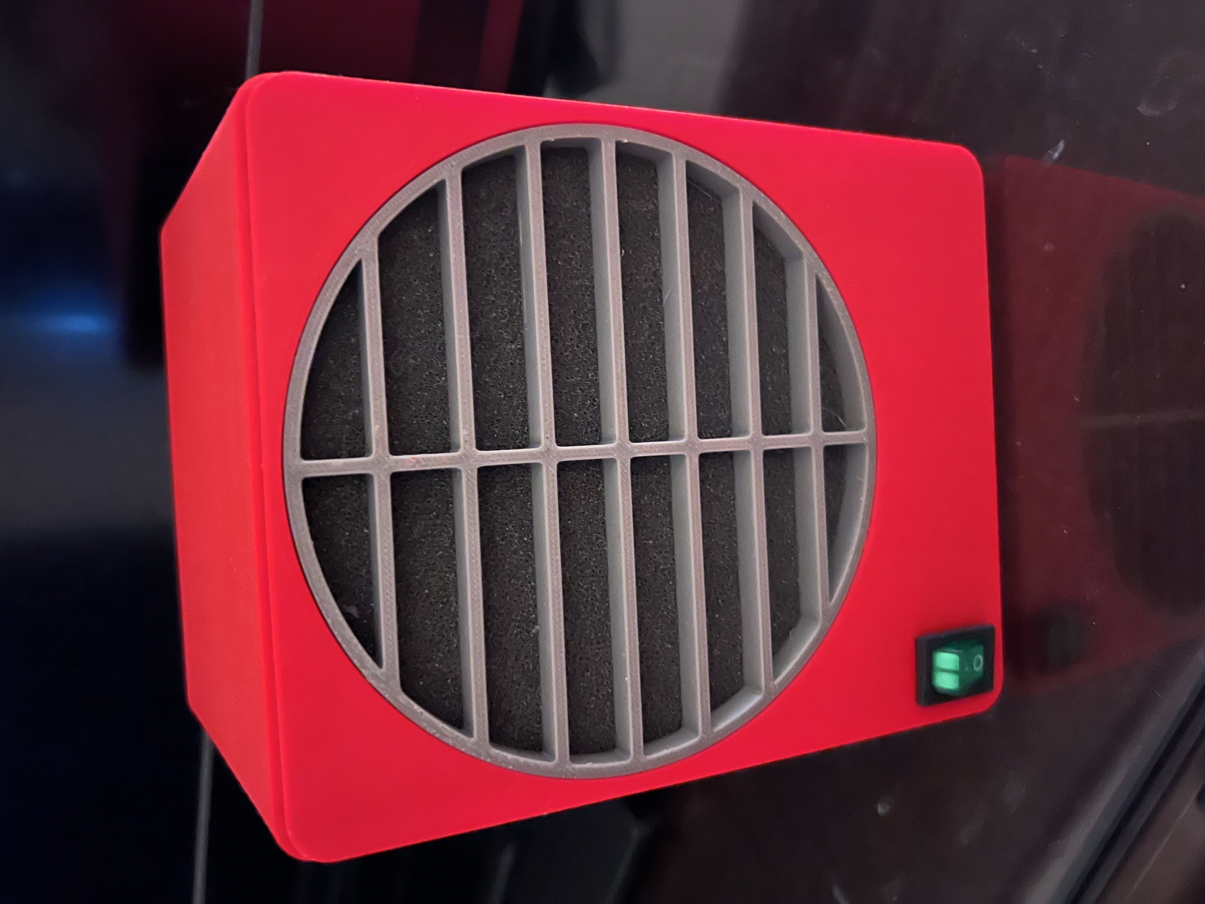 Fume Extractor AC/DC 120mm power supply and switch mod by WarDad18