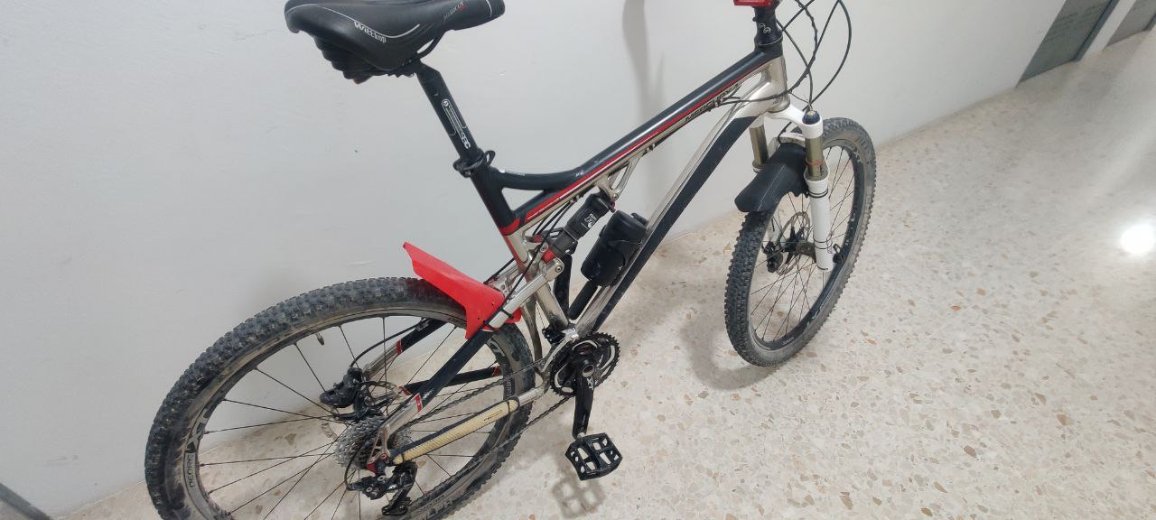 FRONT AND REAR MUDGUARDS FOR 26", 27.5" AND 29" MTB