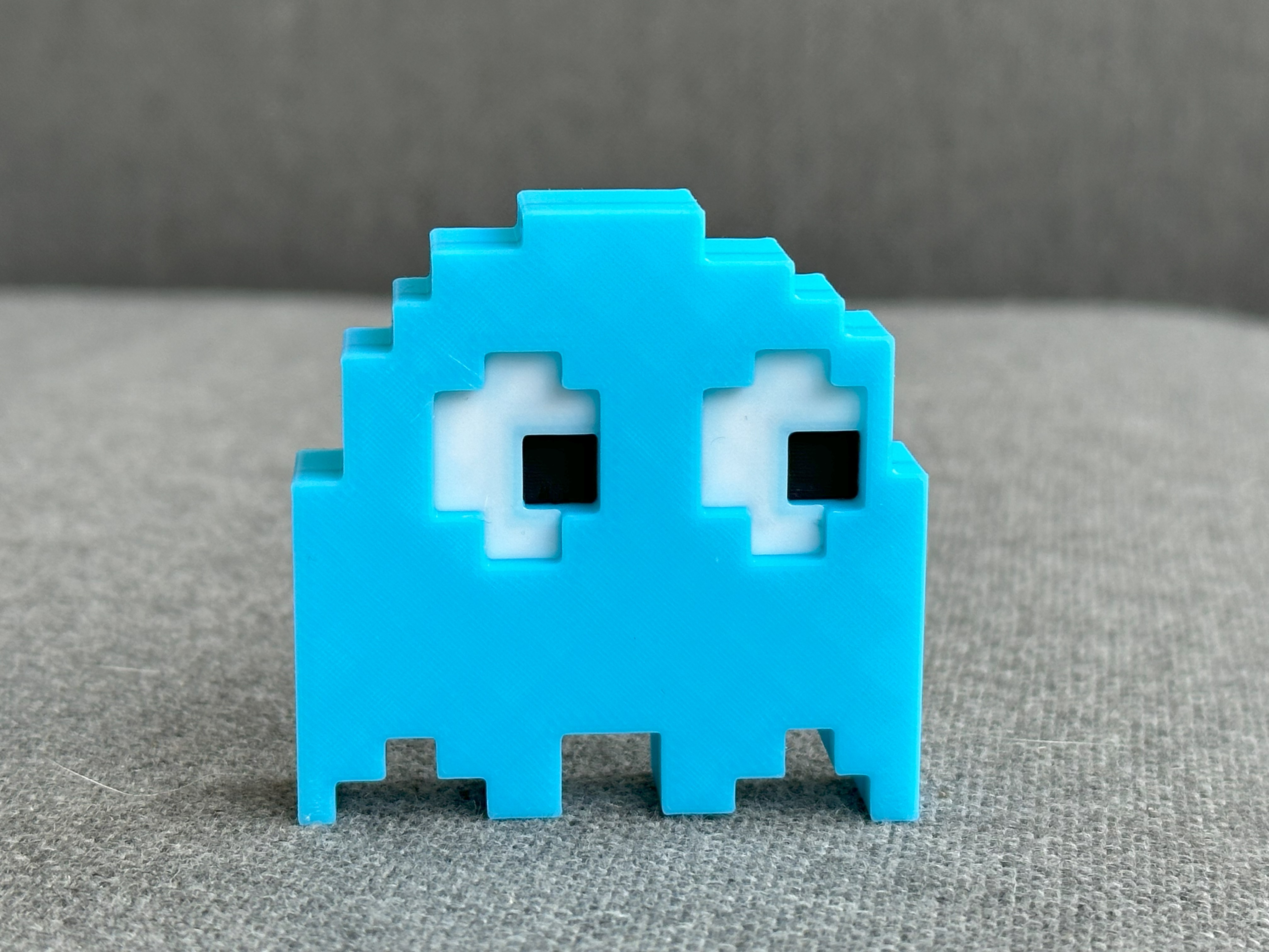 PacMan Ghost - Pixel / 8 Bit Design by Kai-3D | Download free STL model ...