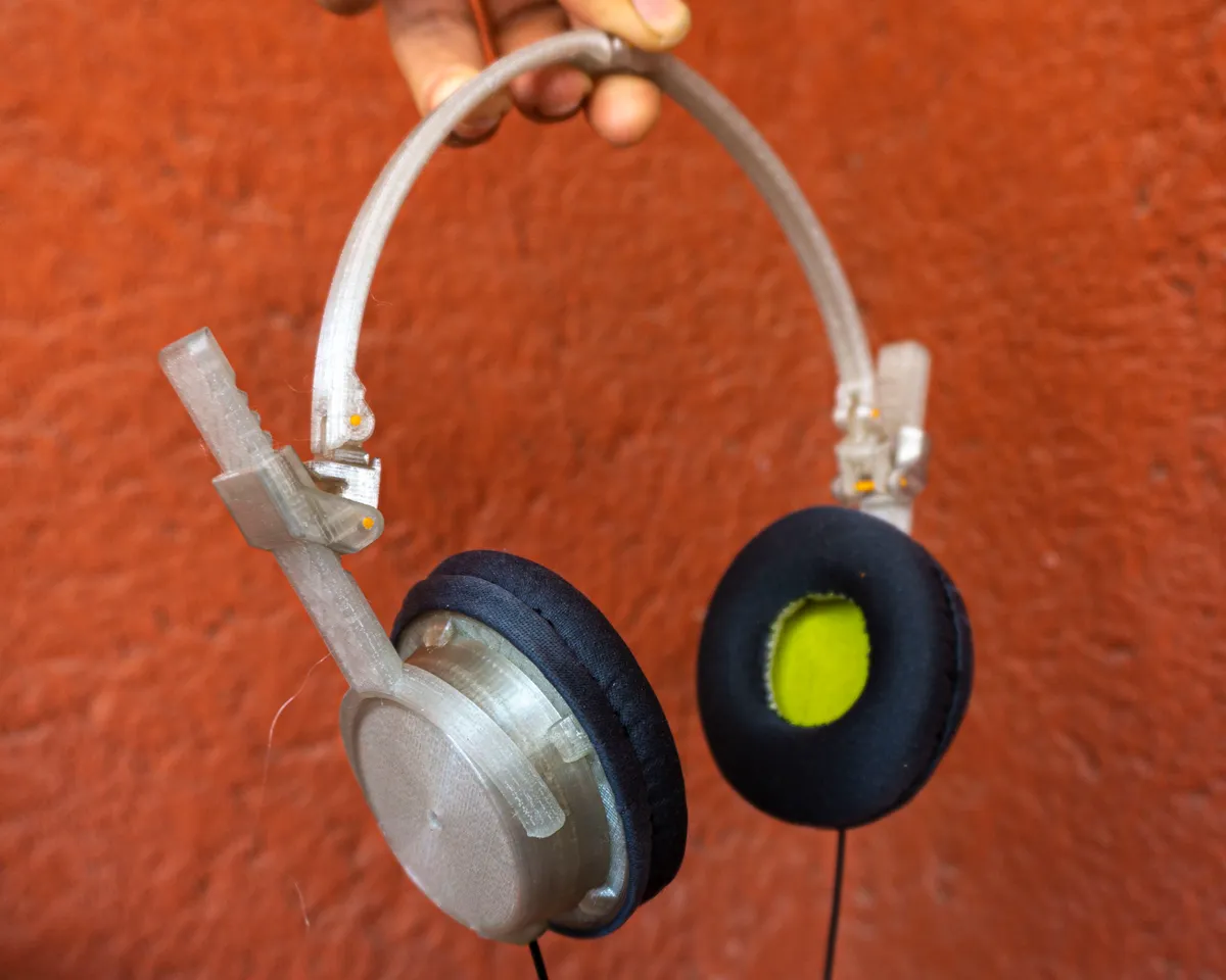 【YOURNUS】Headphone Printing Half Sleeve Fully printable headphones - (Reuse the speakers of your