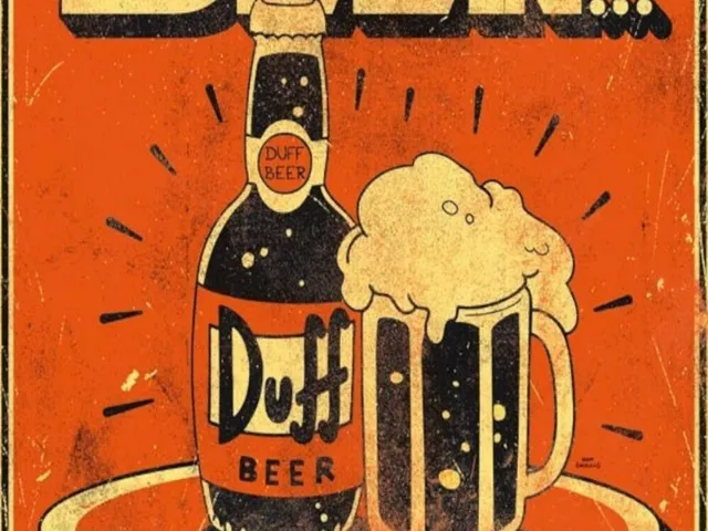 Duff Beer Advertisment - Hueforge