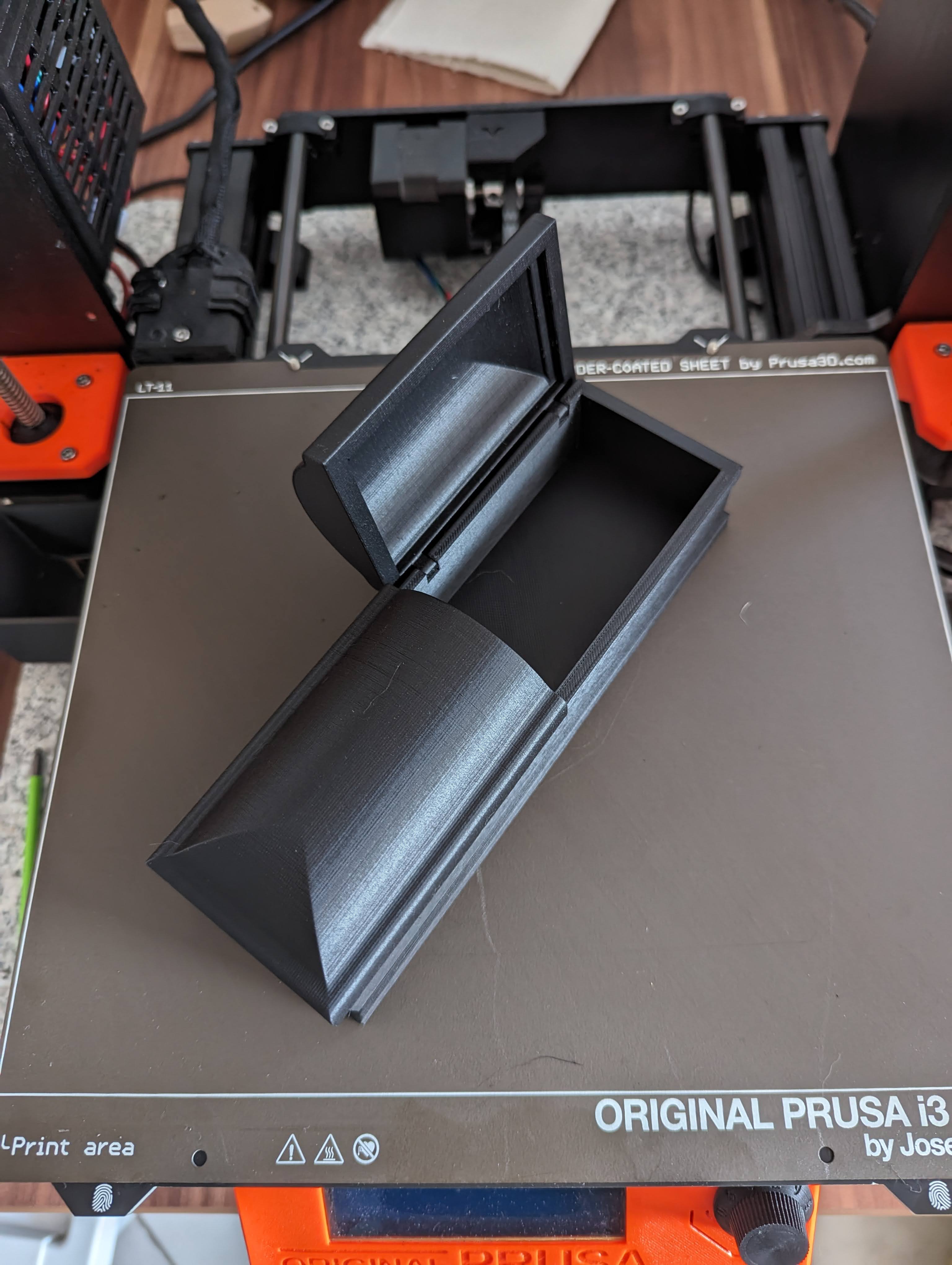 Burial Casket - 1:12 Scale Dollhouse Size - No Glue