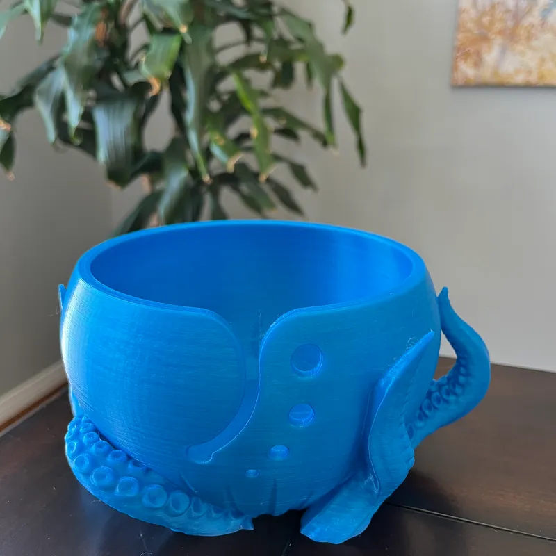 Dragon Yarn Bowl by SM Prints, Download free STL model