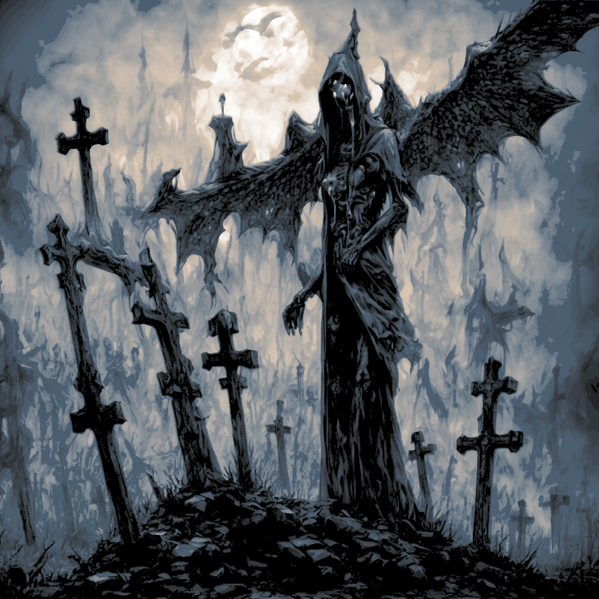 Graveyard Lich (Filament Painting) - HueForge