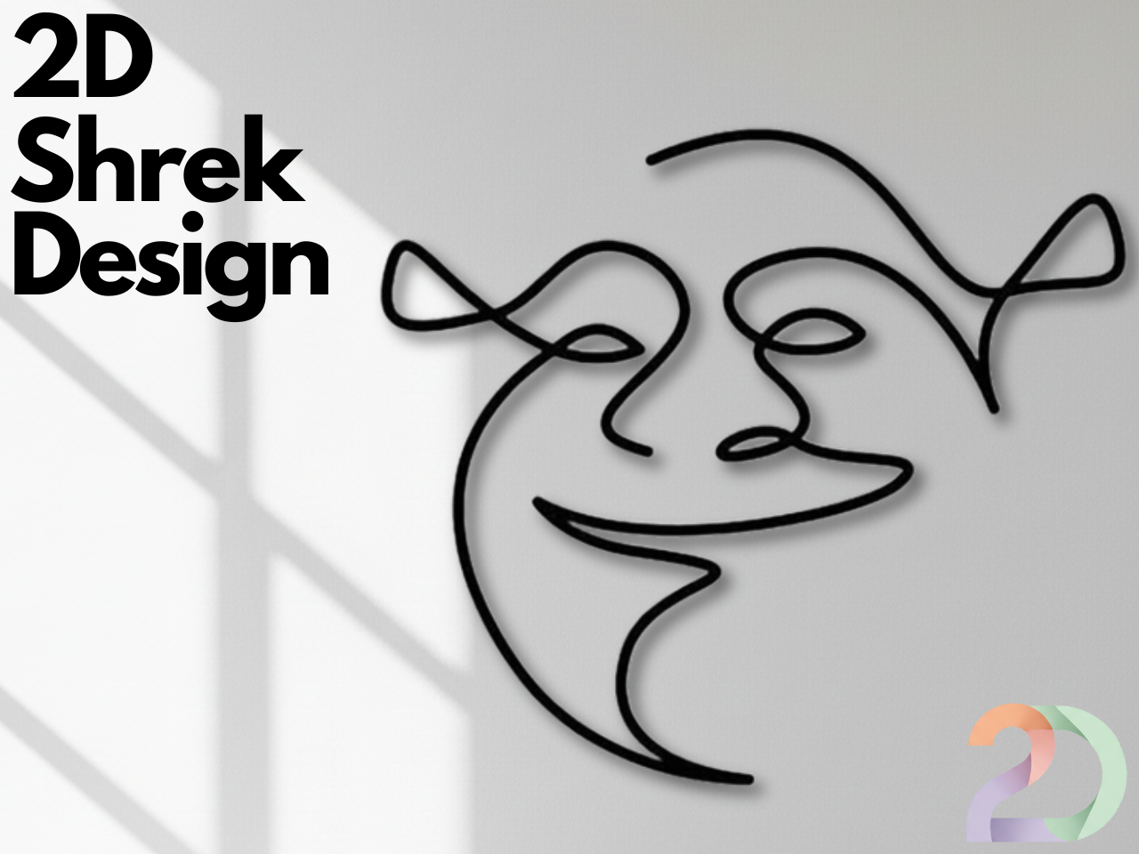 2D Shrek Design