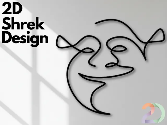 2D Shrek Design