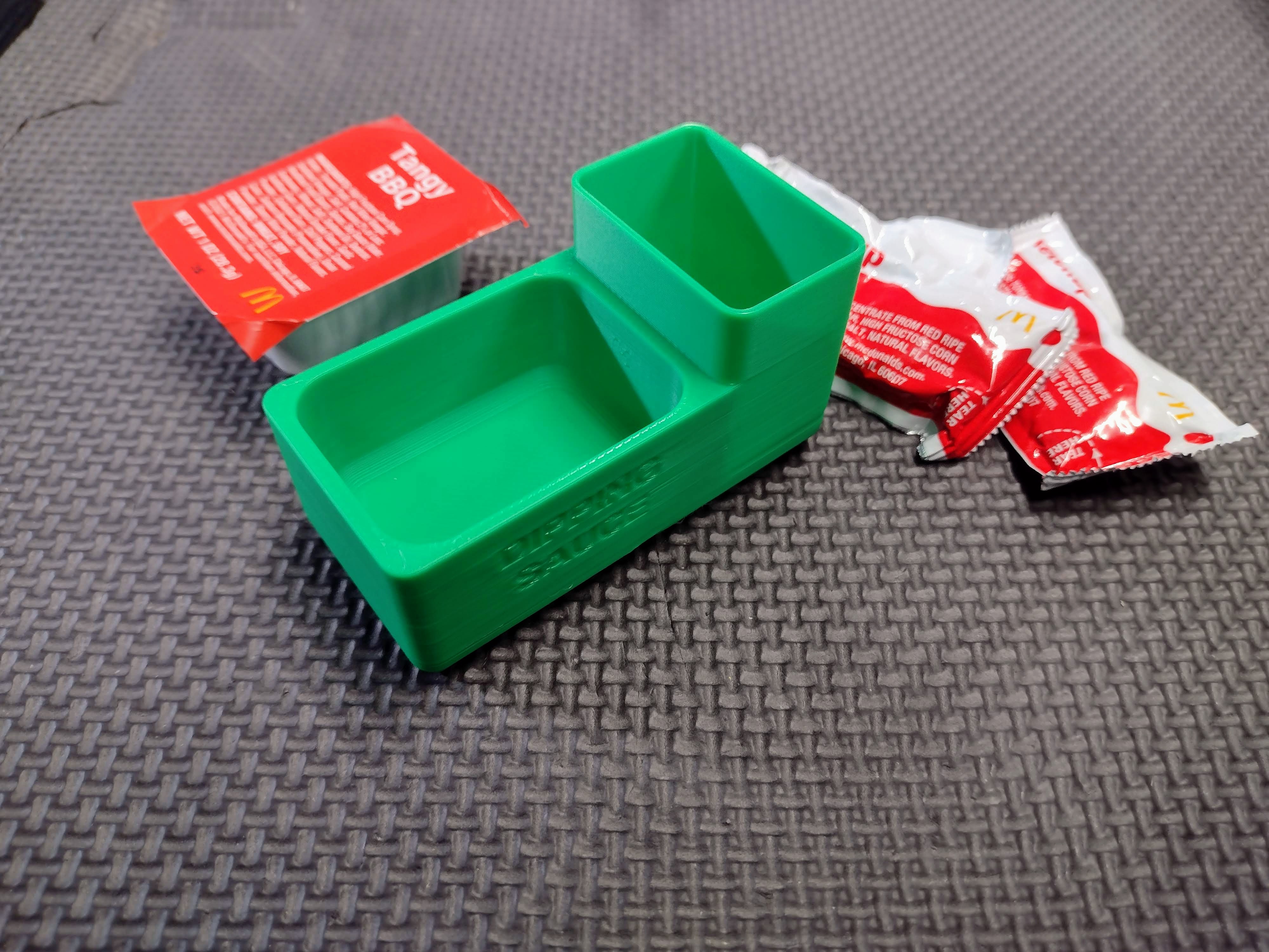 Gridfinity Dipping Sauce Holder by Makerneer Download free STL model