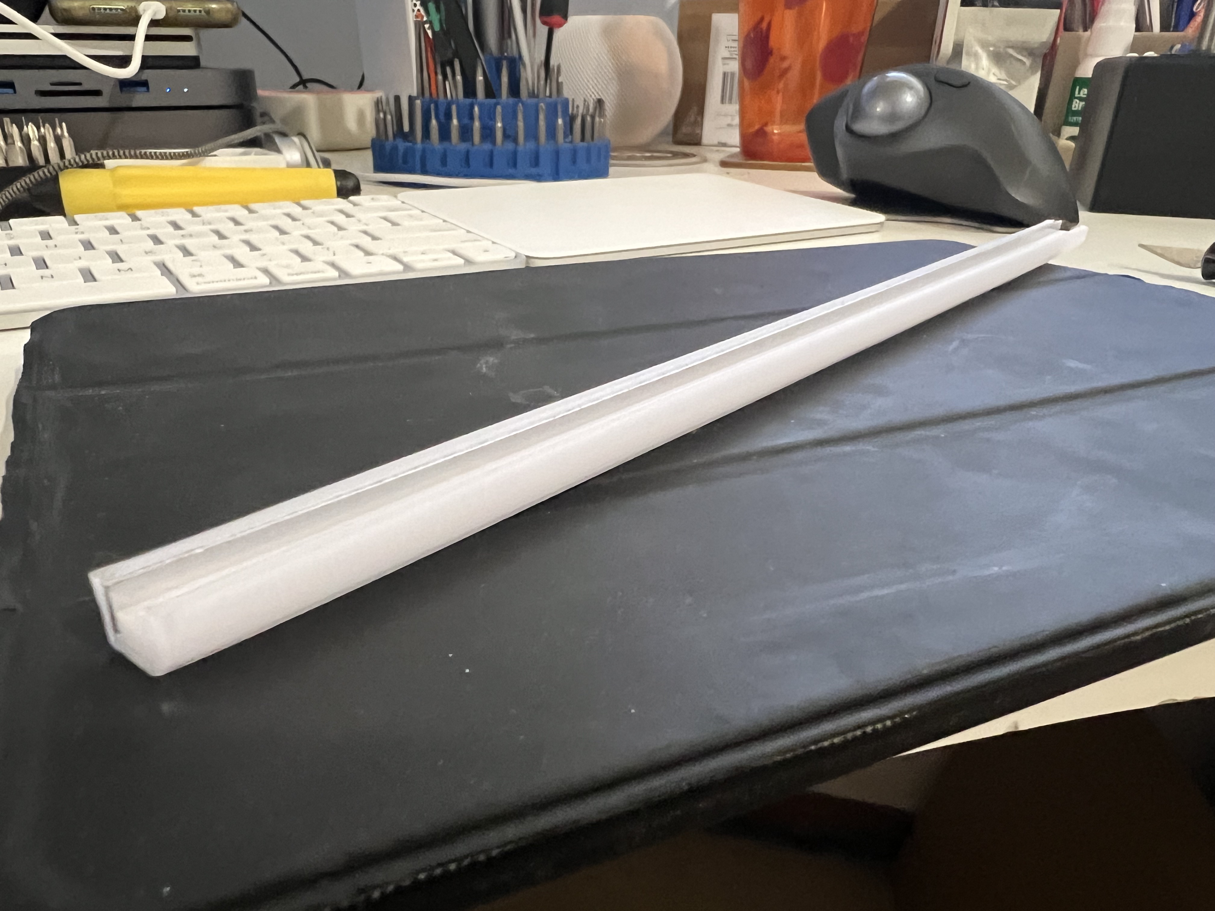 Simple Angled LED Strip Diffuser by djos_1475 Download free STL model