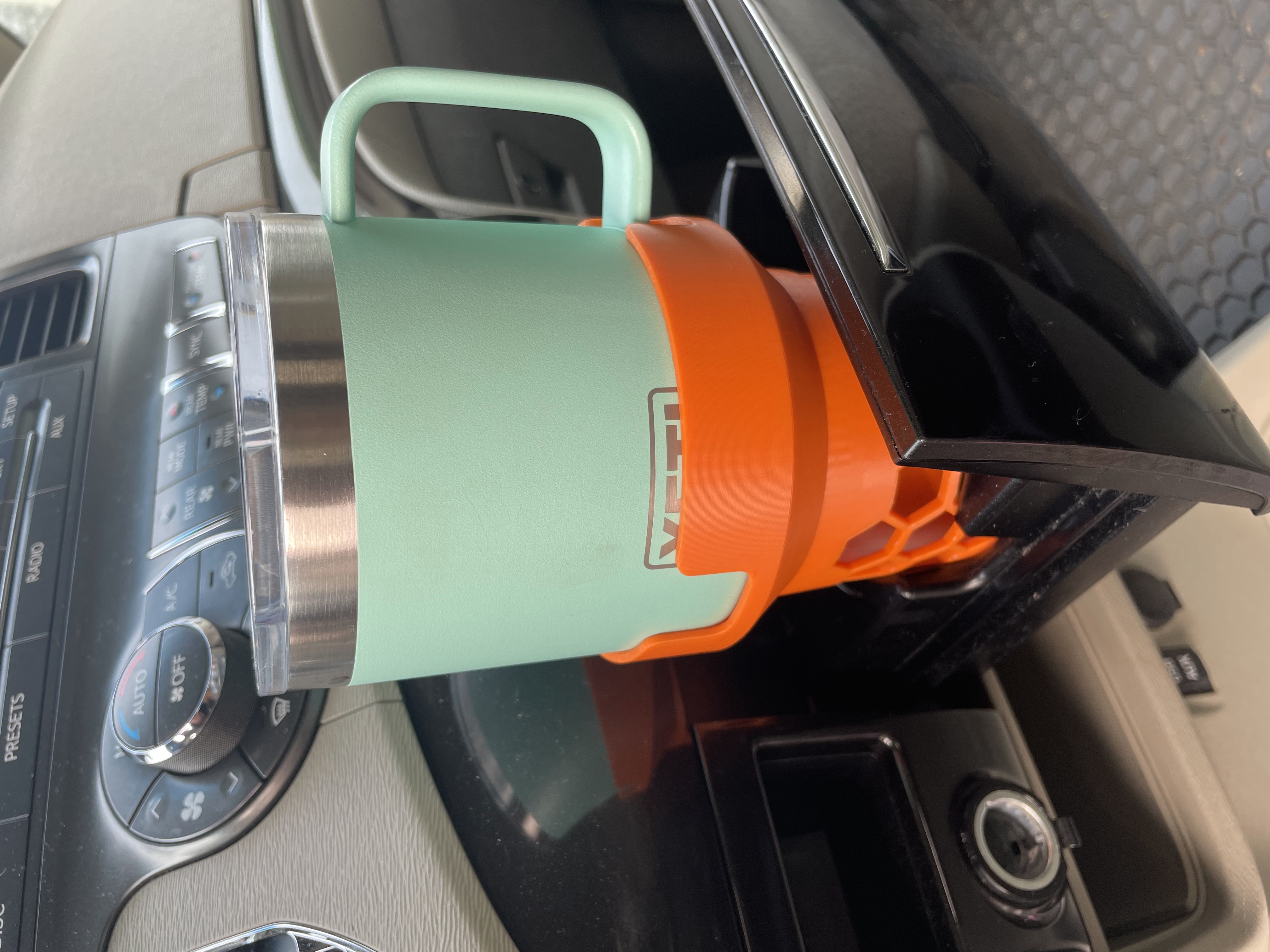 14 oz YETI Rambler Mug to Standard Cup Holder Adapter