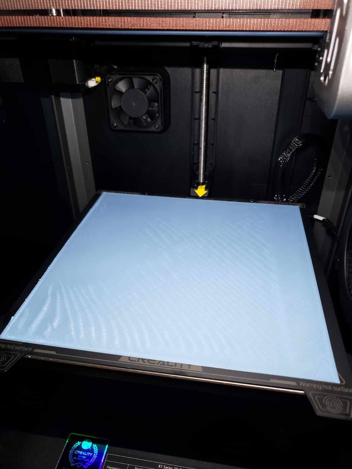 First Layer test for Creality K1