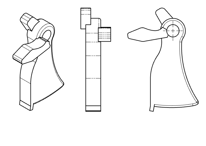 Leaf Blower Replacement Trigger for EGO Leaf Blowers by Hippig