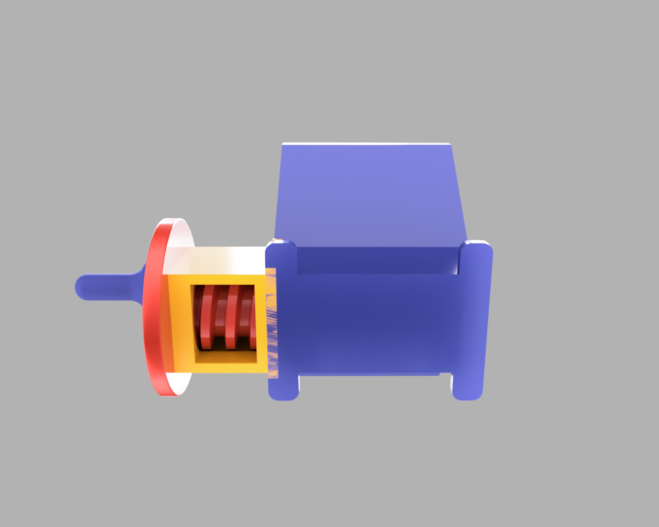 Powder Detergent Dispenser with TR48x12 Leadscrew and Dual 6000 Bearings