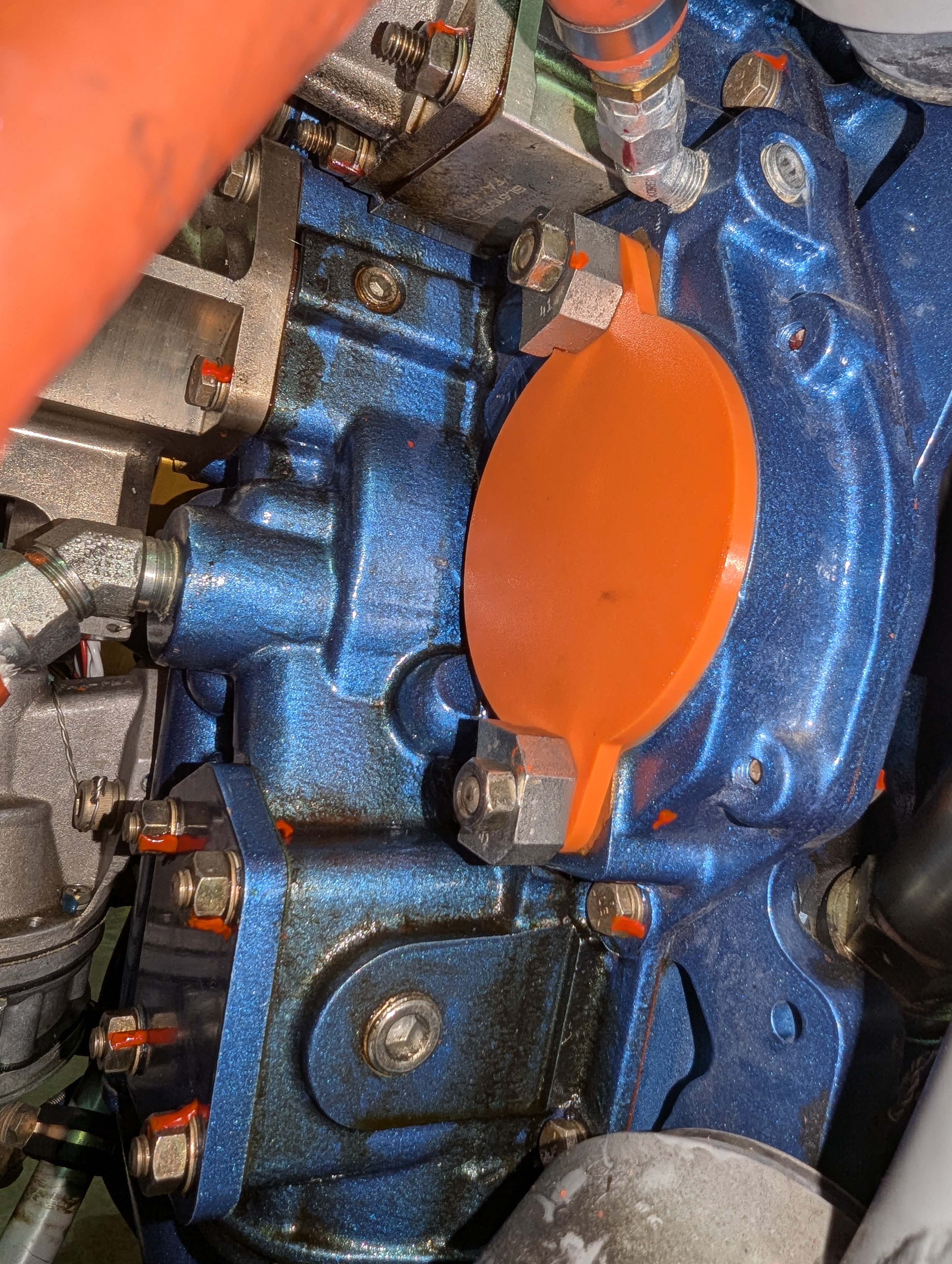 Aircraft Magneto / Ignition Cover Plate