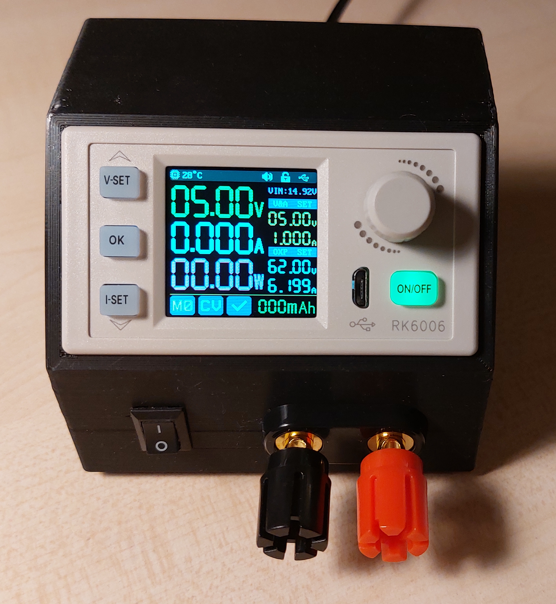 RD RK6006 / DPS5020 and compatible DC-DC laboratory power supply case