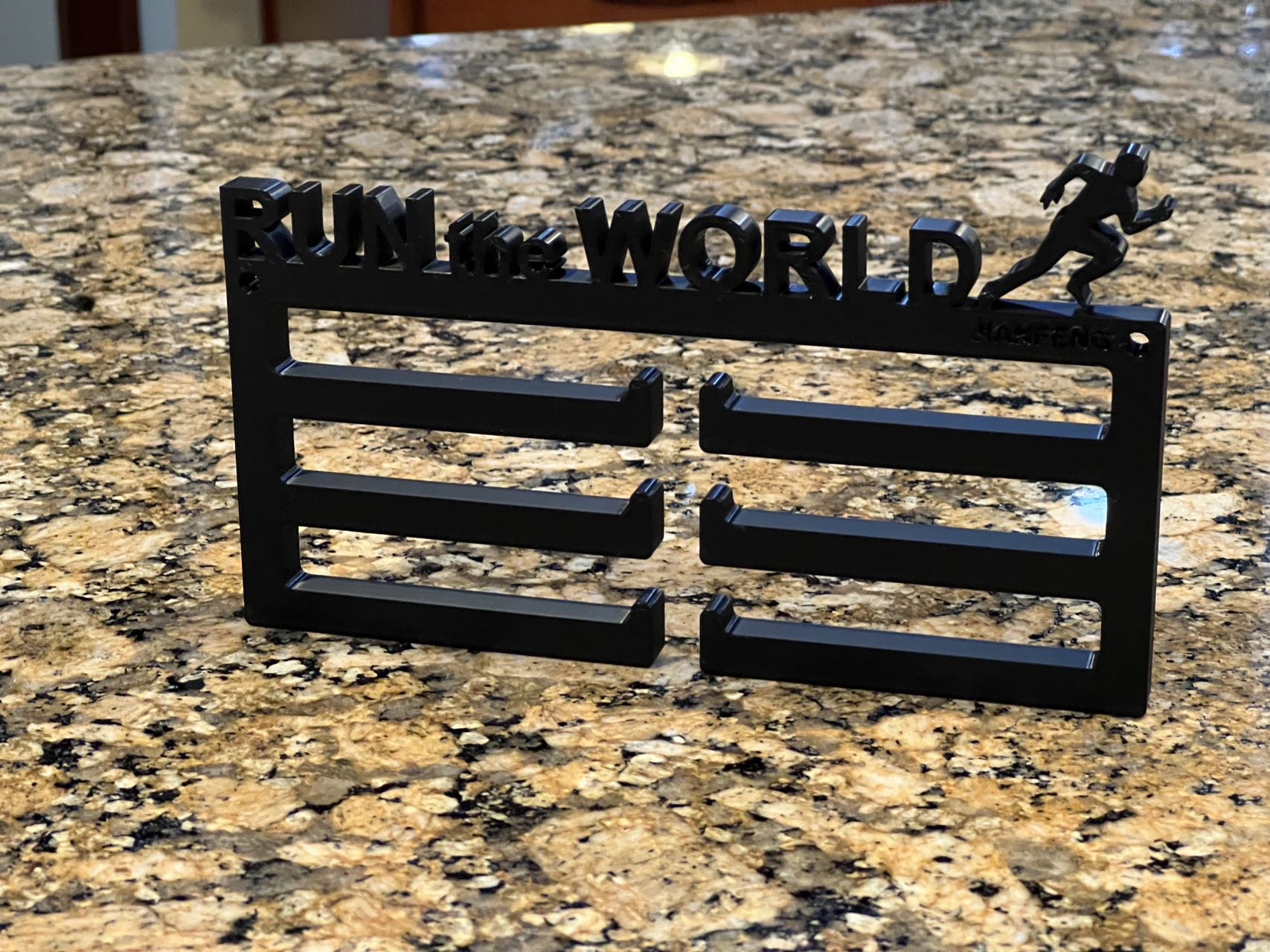 Run the world medal hanger