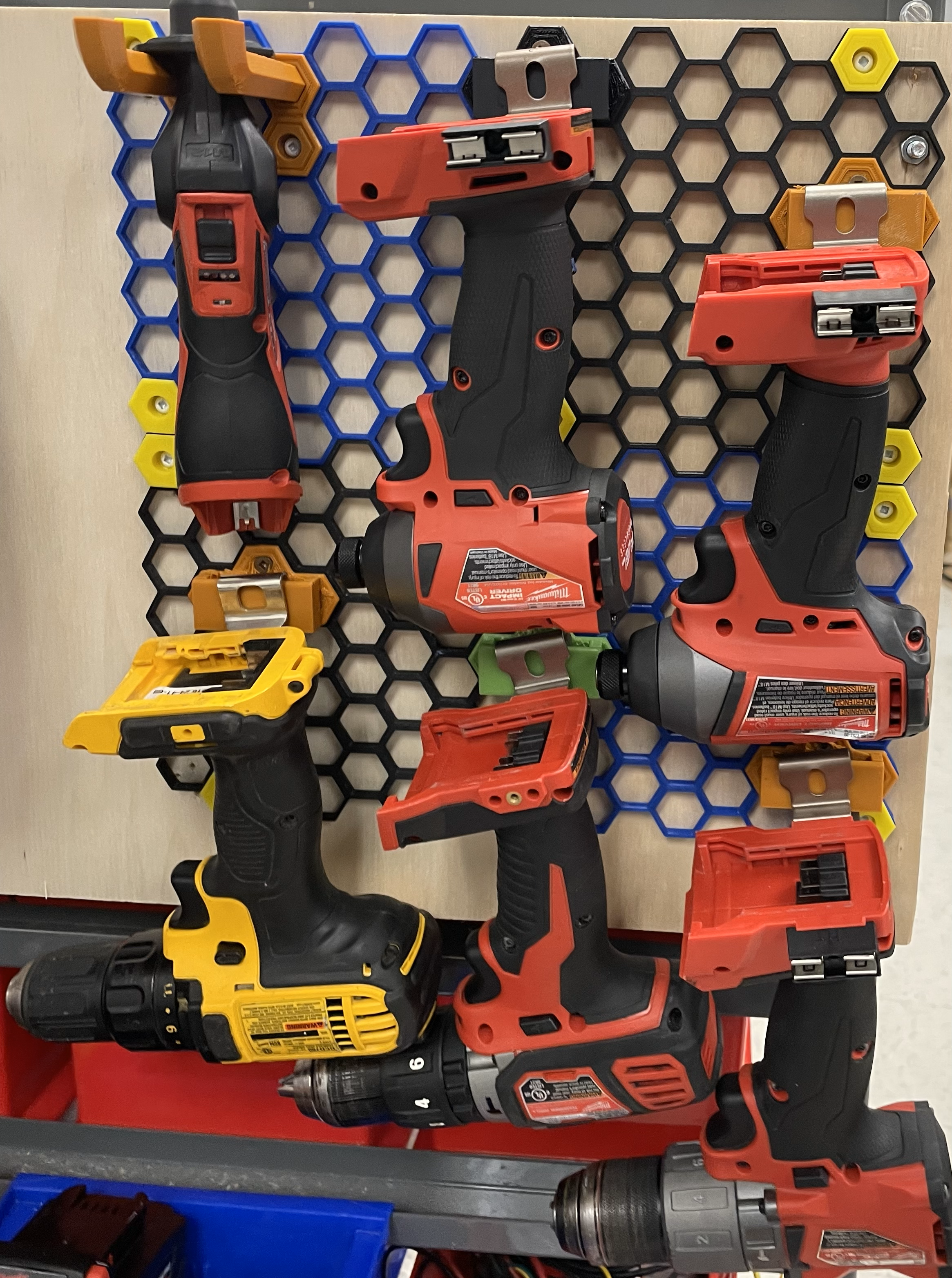 Honeycomb Drill Holder
