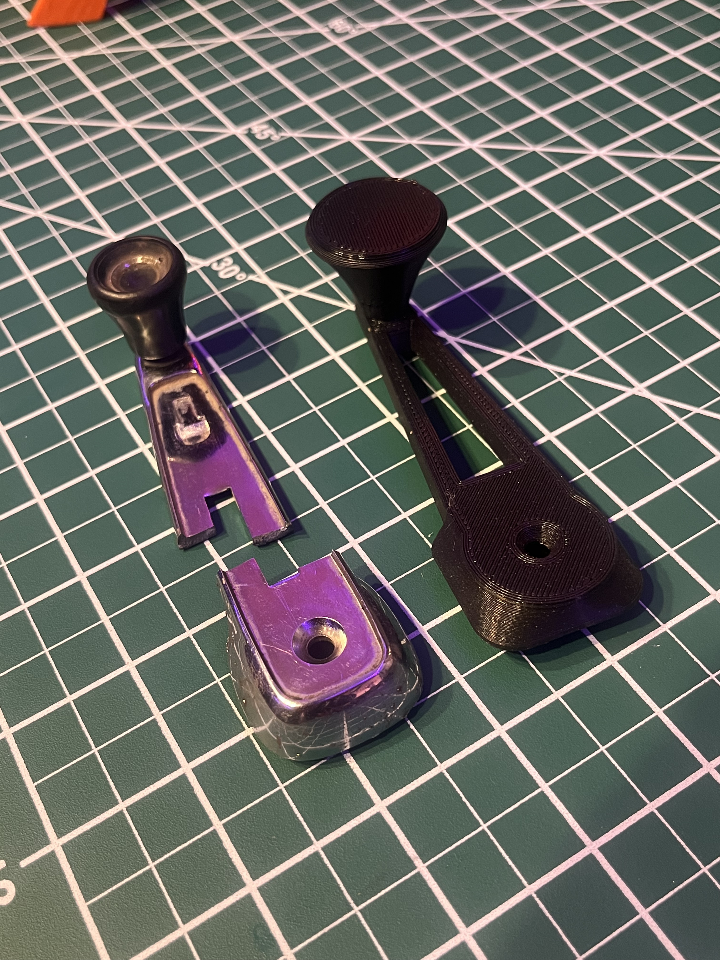 1974 Unimog window crank handle