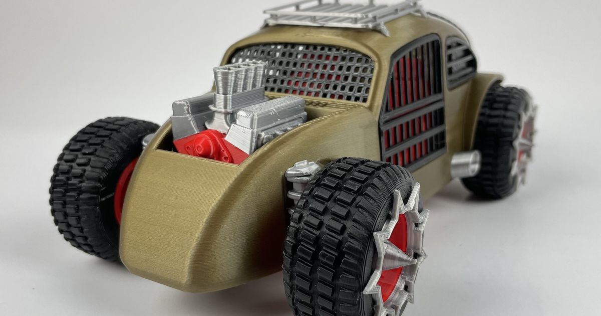 Bug-Out Beetle (body swap) by Soarpix | Download free STL model ...