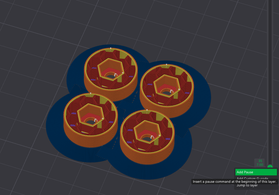 Yarns Stand Holder Unwinder by Blake Nguyen Download free STL