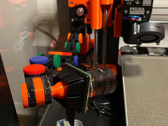 Raspberry Pi HQ Camera Mount for the Articulating Camera Mount