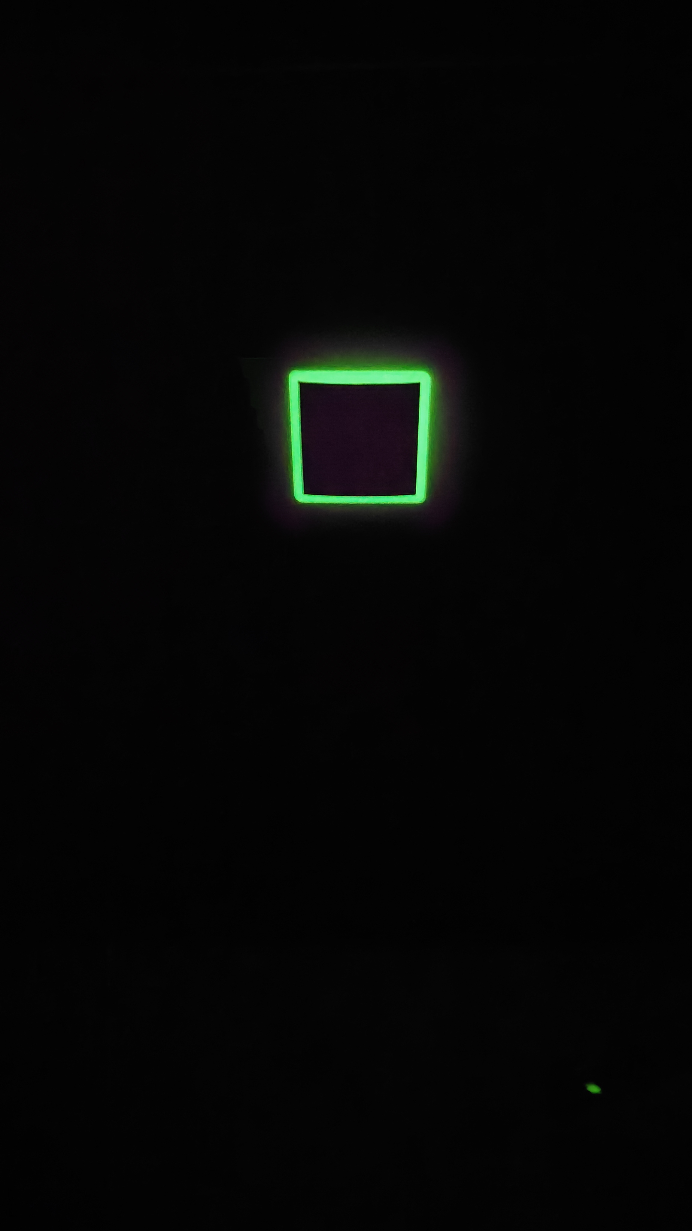Arnould - Cadre d'interrupteur "Glow in the dark" - switch frame