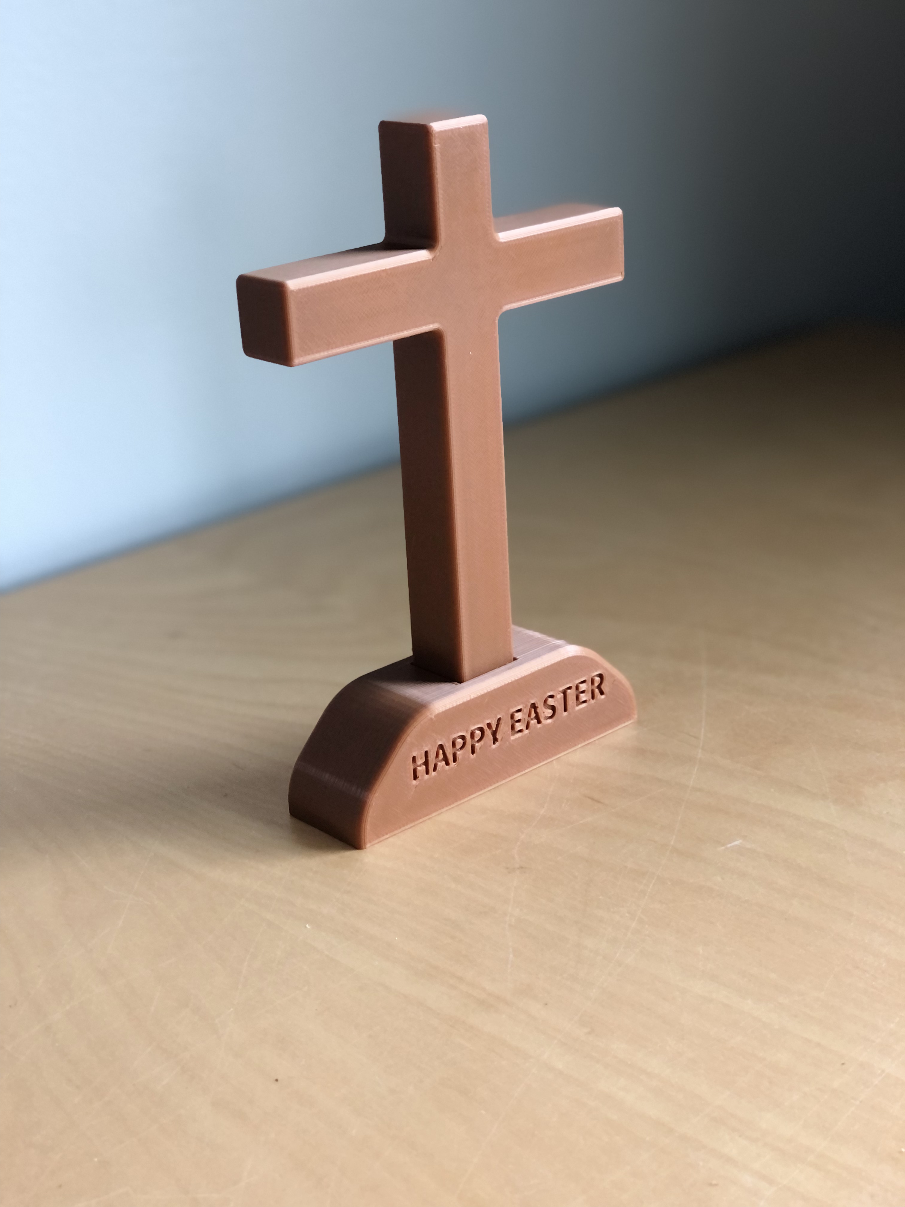 Miniatura 2 do modelo 3D HAPPY EASTER Cross