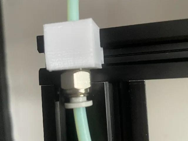 Ender 3 Reverse Bowden Block