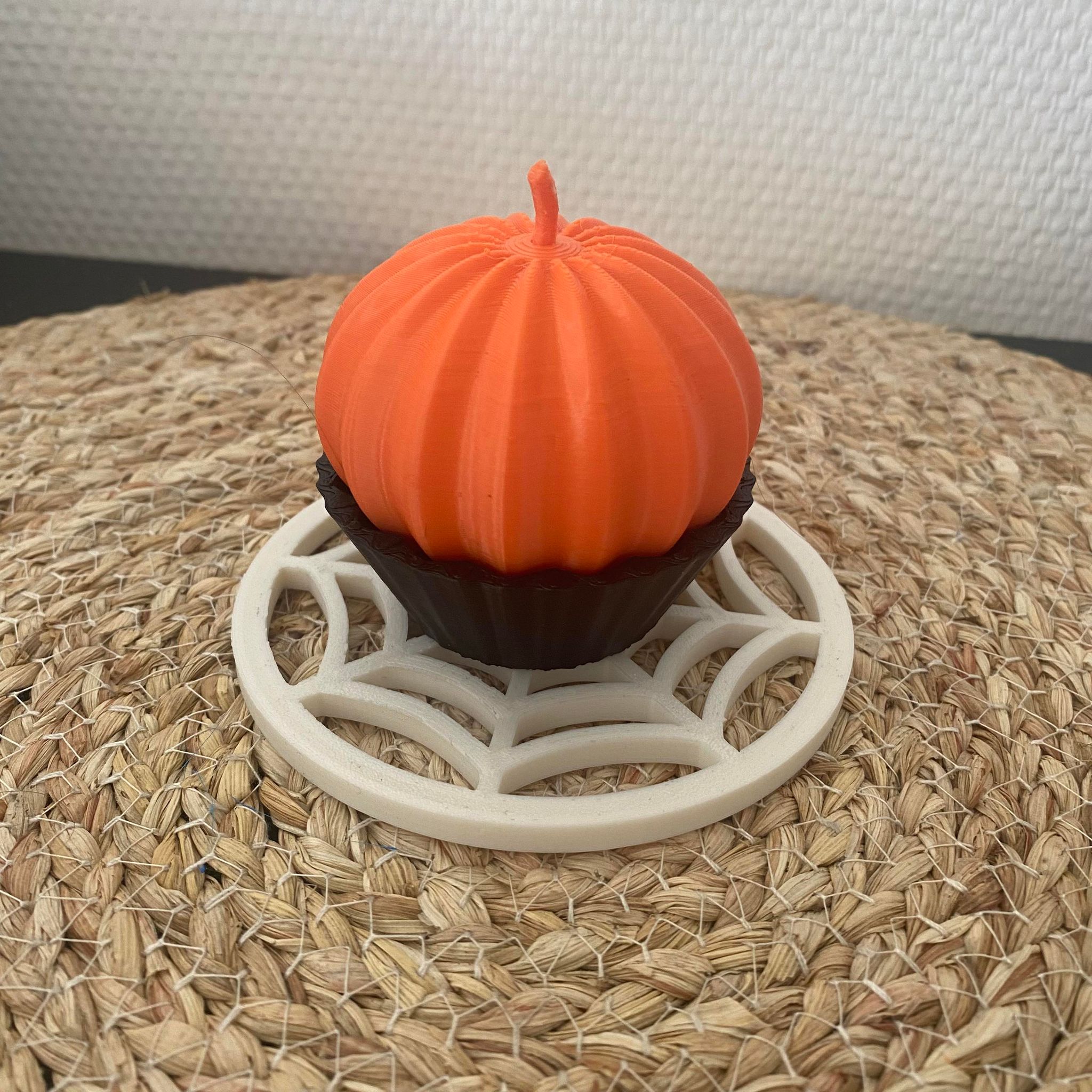 Pumpkin cupcake