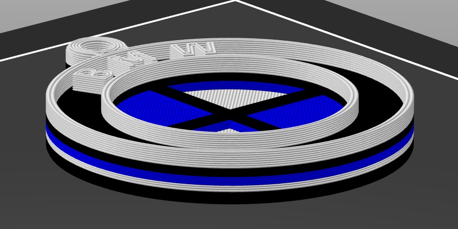 Miniatura 2 do modelo 3D BMW KeyRing