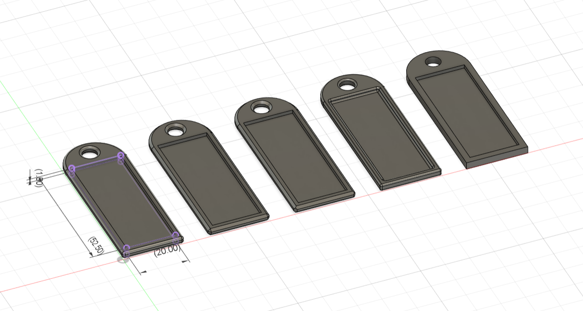 Informational keychains. by Szymon Wesołowski | Download free STL model ...