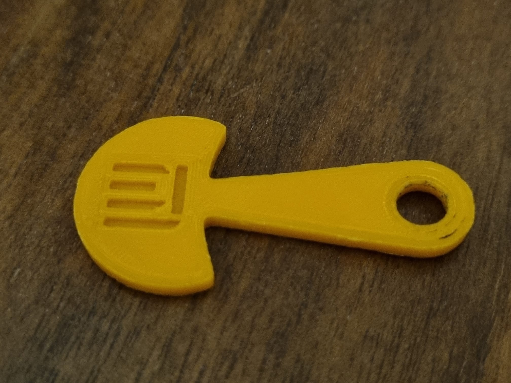 removeable 1€ troley token under 2 min. print time