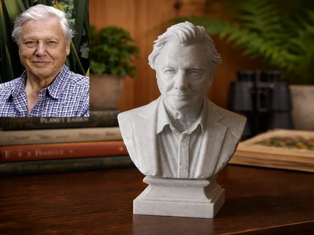 David Frederick Attenborough — Bust