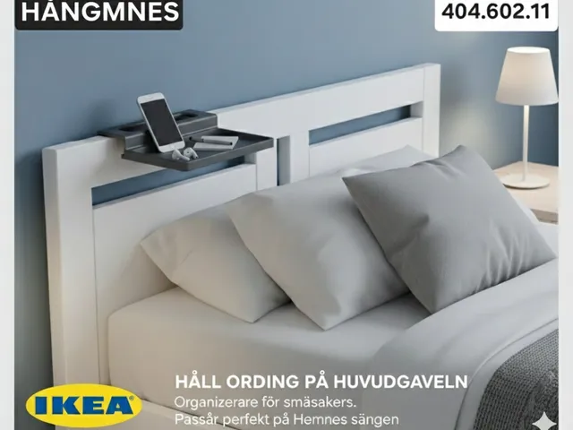 HÅNGMNES ABLAGE / HÅNGMNES Shelf für IKEA HEMNES