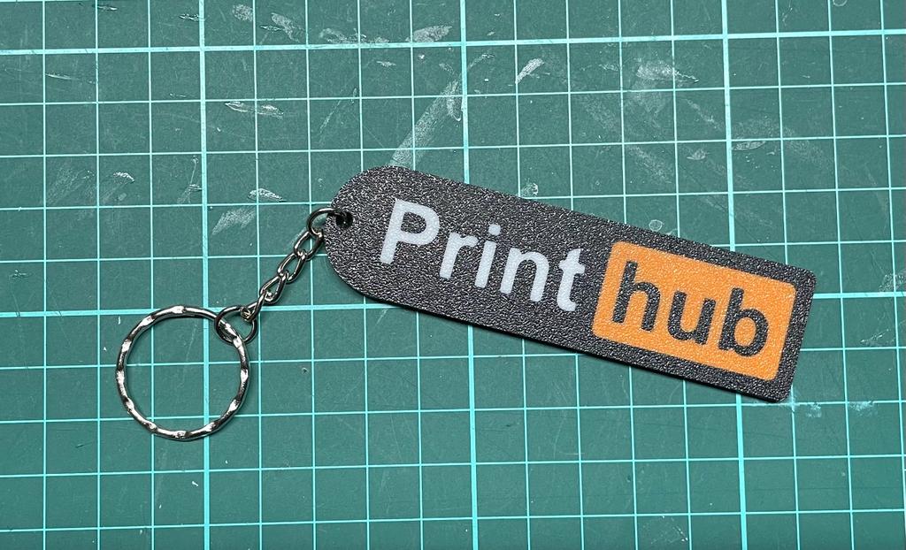 PrintHub Keychain